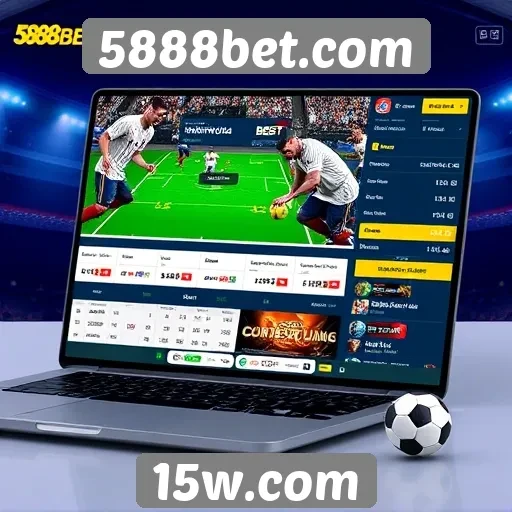 Interface e experiência do usuário no 5888bet.com